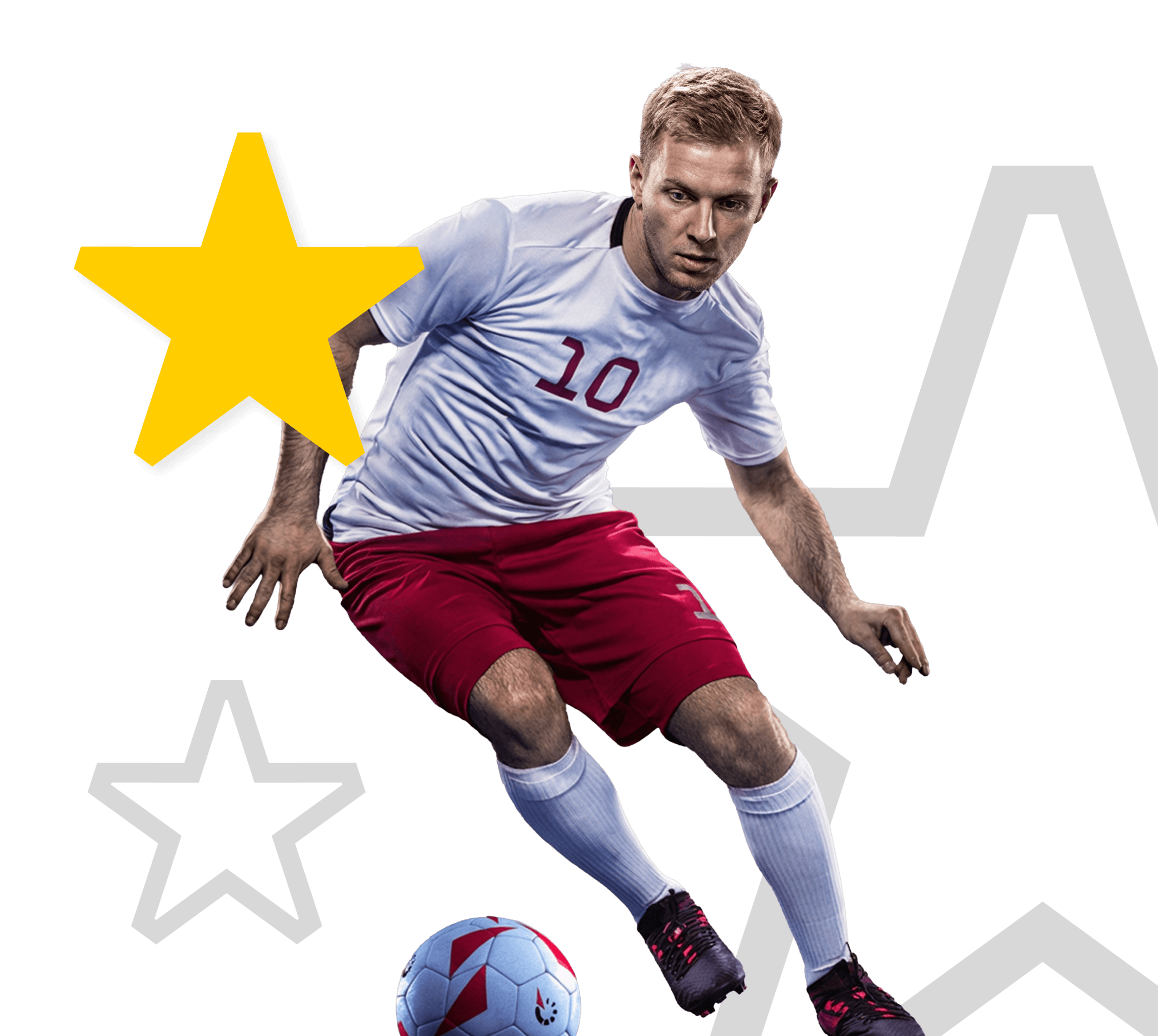 Follow Player feature — star icon to follow favorite athletes
